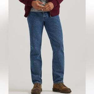 Wrangler Blue Straight Jeans Classic Style